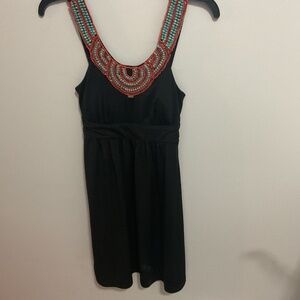 Women’s Vintage Candies Beaded Mini Dress, Small